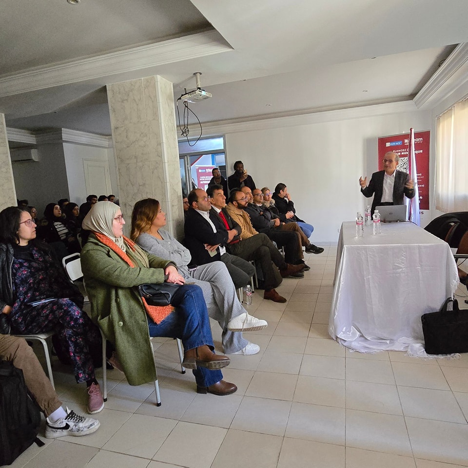 Conf&eacute;rence IA & &Eacute;thique avec le Dr Maledh Marrakchi &agrave; iTeam University Tunis