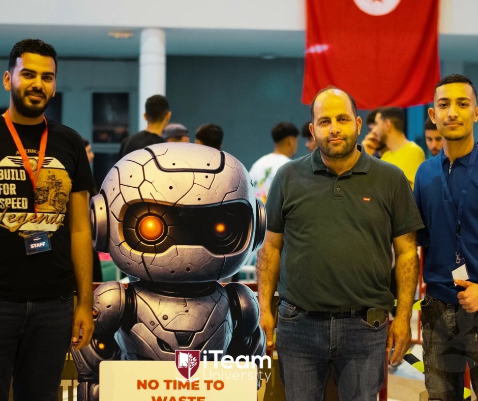 Mobilisation des &eacute;tudiants des ISET lors du hackathon iSERoboT