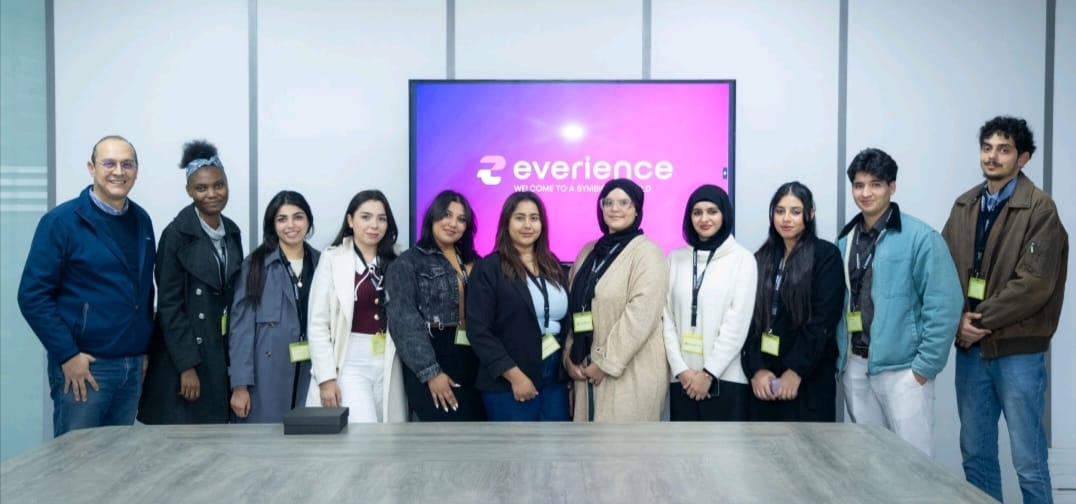 Visite p&eacute;dagogique chez Everience - &eacute;tudiants ing&eacute;nieurs iTeam University Tunis